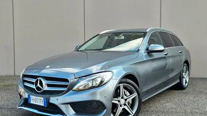 Usata Mercedes C220 Premium 170 CV (125 kW) 2017 Grigio Station wagon