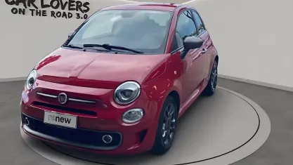 Usata Fiat 500C Sport 69 CV (50 kW) 2021 Rosso Cabrio