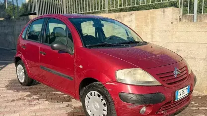 Usata Citroën C3 60 CV (44 kW) 2005 Rosso Utilitaria