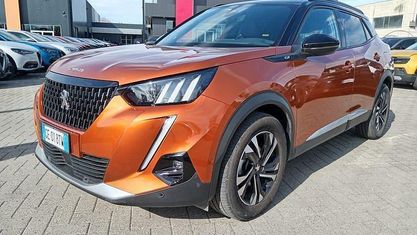 Begagnad Peugeot 2008 GT 131 HK (96 kW) 2021 Orange SUV