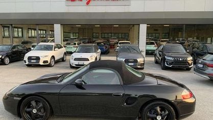 Usata Porsche Boxster 204 CV (150 kW) 1998 Nero Cabrio