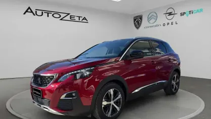 Usata Peugeot 3008 GT-line 131 CV (96 kW) 2018 Rosso SUV