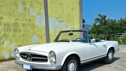 Usata Mercedes SL280 170 CV (125 kW) 1970 Bianco Cabrio