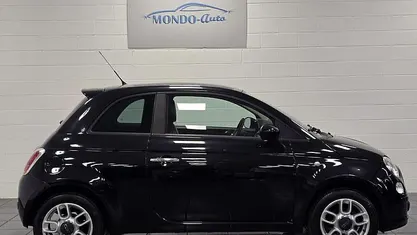 Nero Usata 2008 Fiat 500 Lounge Tre volumi | 5600 € (Buon prezzo)