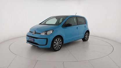 Begagnad VW up! 60 HK (44 kW) 2020 Blå Halvkombi