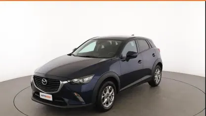 Usata Mazda CX-3 Evolve 120 CV (88 kW) 2017 Blu SUV