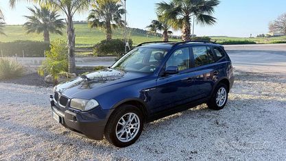 Usata BMW X3 150 CV (110 kW) 2005 Blu SUV