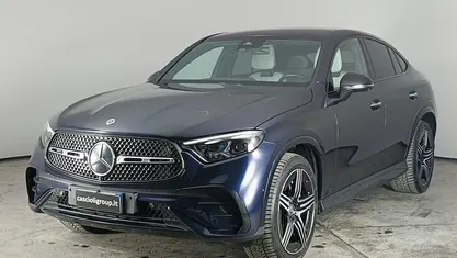 Usata Mercedes GLC300 AMG Line Premium 197 CV (144 kW) 2024 Blu Coupé