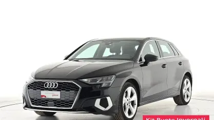 Usata Audi A3 Advanced 116 CV (85 kW) 2020 Nero Berlina