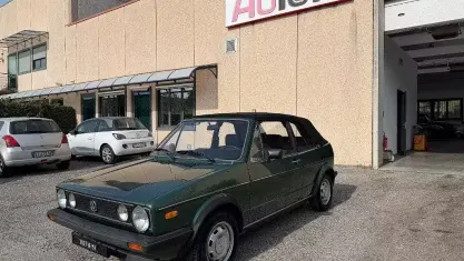 Usata VW Golf I 69 CV (50 kW) 1982 Verde Utilitaria