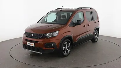 Usata Peugeot Rifter GT-line 131 CV (96 kW) 2018 Marrone Monovolume