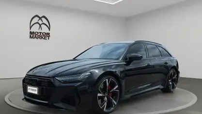 Usata Audi RS6 600 CV (441 kW) 2021 Nero / black Station wagon