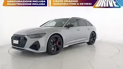 Nuova Audi RS6 Performance 630 CV (463 kW) 2025 Argento fioretto metallizzato Station wagon