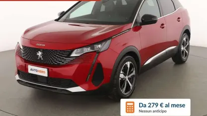 Usata Peugeot 3008 GT 131 CV (96 kW) 2021 Rosso SUV