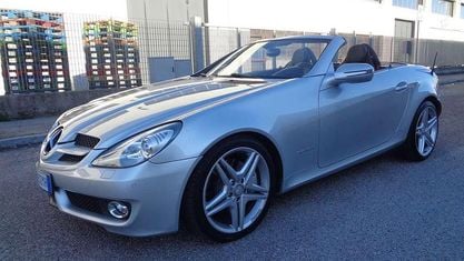 Usata Mercedes SLK200 184 CV (135 kW) 2008 Argento Cabrio
