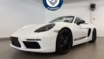 Usata Porsche 718 Boxster T 299 CV (219 kW) 2022 Bianco Cabrio