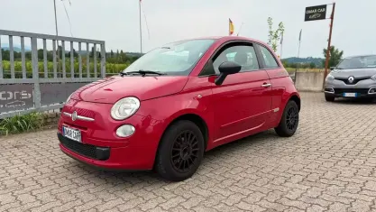 Usata Fiat 500 69 CV (50 kW) 2009 Rosso Cabrio