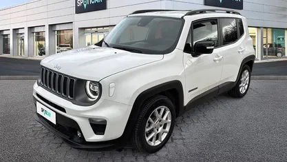 Bianco Usata 2022 Jeep Renegade Limited SUV | 21.450 € (Buon prezzo)