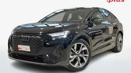 Occasion Audi Q4 Sportback e-tron S-Line 210 kW (286 PK) 2023 Zwart SUV