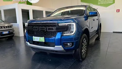 Occasion Ford Ranger Limited 170 ch (125 kW) 2023 Bleue Pick-up