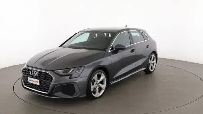 Usata Audi A3 S-Line 150 CV (110 kW) 2021 Grigio Berlina