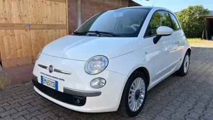 Usata Fiat 500 Lounge 69 CV (50 kW) 2012 Bianco Berlina