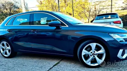 Usata Audi A3 150 CV (110 kW) 2021 Grigio Berlina