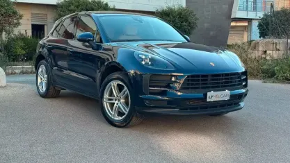 Usata Porsche Macan 245 CV (180 kW) 2019 Blu/azzurro SUV
