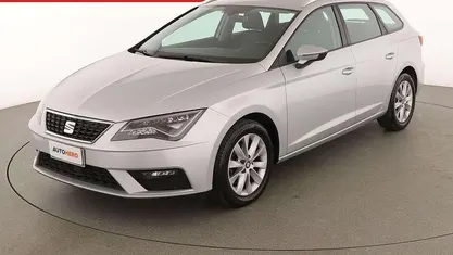 Usata Seat Leon Business 150 CV (110 kW) 2017 Argento Station wagon