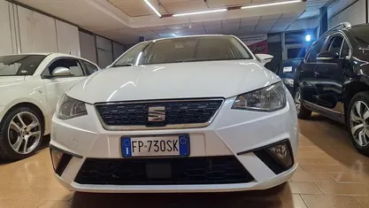 Usata Seat Ibiza FR 90 CV (66 kW) 2018 Bianco Utilitaria