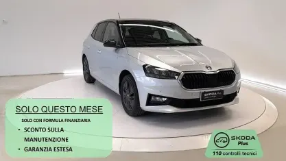 Begagnad Skoda Fabia 80 HK (58 kW) 2025 Silver Halvkombi