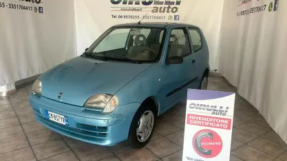 Usata Fiat Seicento 54 CV (39 kW) 2004 Celeste metallizzato Utilitaria