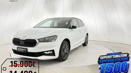 Usata Skoda Fabia 80 CV (58 kW) 2025 Bianca tetto nero Utilitaria