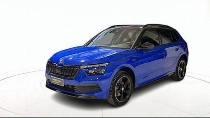 Usata Skoda Kamiq Monte Carlo 110 CV (80 kW) 2022 Blu / pastello SUV