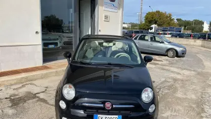 Usata Fiat 500C Lounge 95 CV (69 kW) 2011 Nero Cabrio