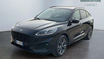 Begagnad Ford Kuga ST-Line X 120 HK (88 kW) 2022 Svart SUV