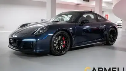 Usata Porsche 911 Carrera 4 GTS 450 CV (330 kW) 2017 Blu notte metallizzato Coupé