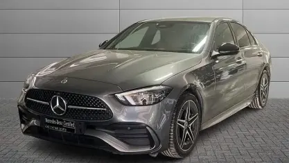 Usata Mercedes C220 Premium Plus 197 CV (144 kW) 2023 Grigio selenite Berlina