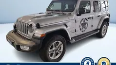 Grigio metallizzato Usata 2021 Jeep Wrangler Unlimited Sahara SUV | 43.900 € (Super prezzo)