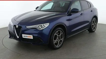 Usata Alfa Romeo Stelvio Super 210 CV (154 kW) 2018 Blu SUV