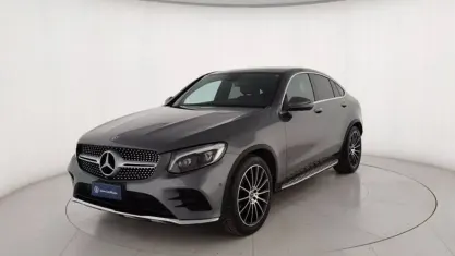 Usata Mercedes GLC250 Premium 204 CV (150 kW) 2018 Grigio metallizzato Coupé