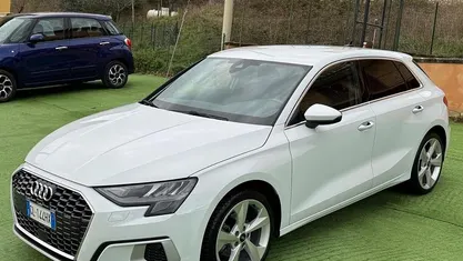 Usata Audi A3 Advanced 149 CV (109 kW) 2022 Bianco Berlina