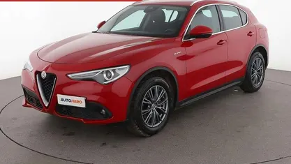Usata Alfa Romeo Stelvio Super 160 CV (117 kW) 2020 Rosso SUV