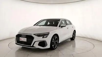 Usata Audi A3 S-Line 110 CV (80 kW) 2023 Bianco ibis Berlina