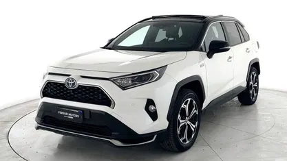 Usata Toyota RAV4 Hybrid Style 185 CV (136 kW) 2022 Bianco SUV