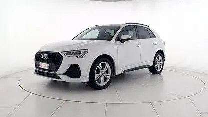 Usata Audi Q3 S-Line 200 CV (147 kW) 2022 Bianco ghiaccio metallizzato SUV