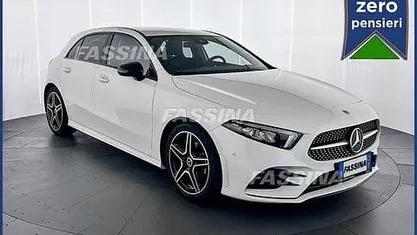 Bianco Usata 2022 Mercedes A180 AMG line Utilitaria | 28.900 € (Buon prezzo)