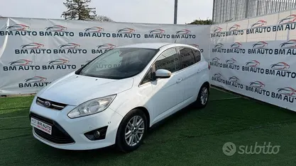 Usata Ford C-MAX Titanium 116 CV (85 kW) 2012 Bianco Monovolume