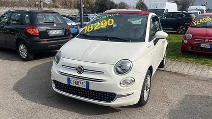 Usata Fiat 500C Dolcevita 69 CV (50 kW) 2022 Bianco Cabrio