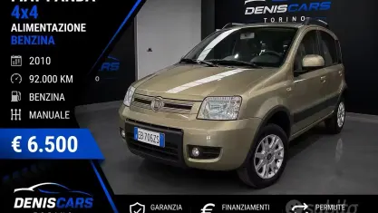 Usata Fiat Panda 4x4 Climbing 69 CV (50 kW) 2010 Beige Utilitaria